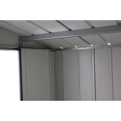 Abri de jardin en métal 4,77 m2 - DURAMAX - Kit d'ancrage inclus - Gr