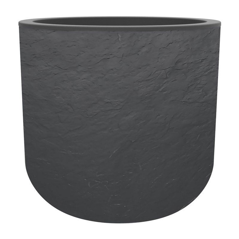 Pot de fleurs Rond 40 cm - EDA - Volcania Up - 32,5 L - Intérieur/Ext