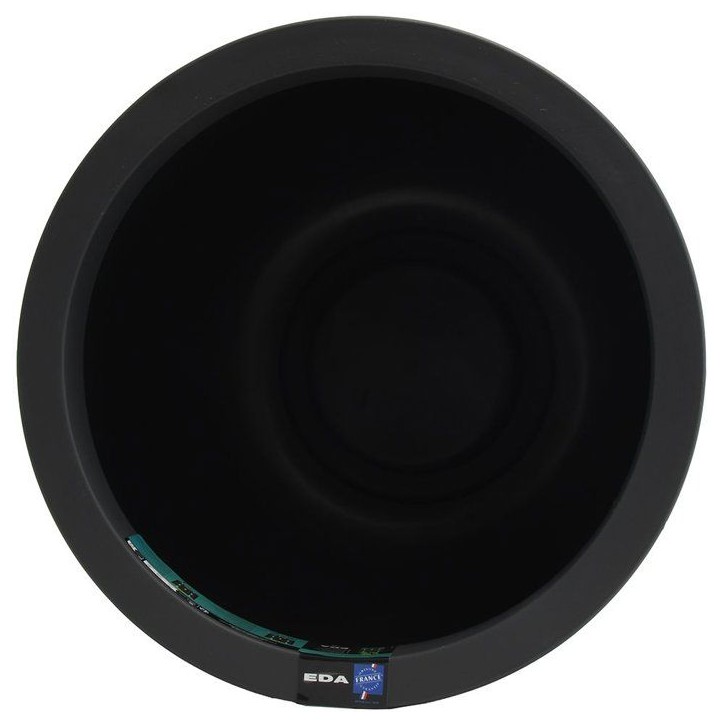 Pot de fleurs Rond 40 cm - EDA - Volcania Up - 32,5 L - Intérieur/Extérieur - Décor Pierre - Ø 38,5 x H. 36,8 cm - Gris Anth Pot de fleurs Rond 40 cm - EDA - Volcania Up - 32,5 L - Intérieur/Extérieur - Décor Pierre - Ø 38,5 x H. 36,8 cm - Gris Anth