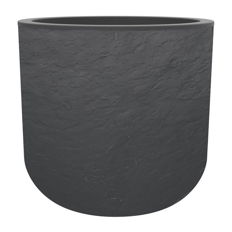 Pot de fleurs Rond 50 cm - EDA - Volcania Up - 67 L - Intérieur/Exté