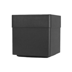 Bac a fleurs Carré 40 cm - EDA - CAREL - 26 L - Avec roulettes - Ext