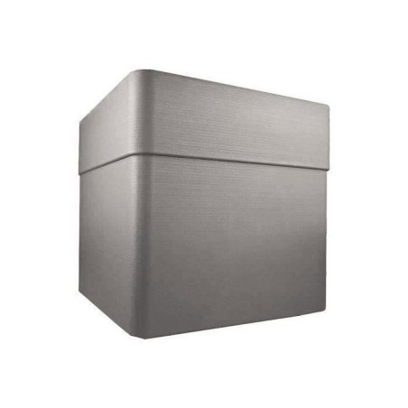 Bac a fleurs Carré 40 cm - EDA - CAREL - 26 L - Avec roulettes - Ext