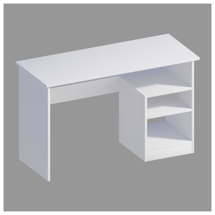 Bureau d'étude - BAHAR - Blanc - 120 x 74 x 50 cm