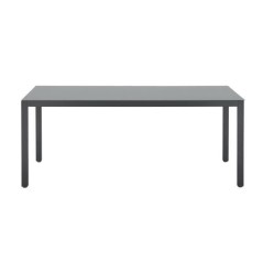 Ensemble repas de jardin : Table 180 cm + 8 chaises - Structure alumin