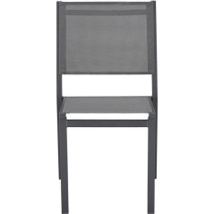 Ensemble repas table de jardin 6 personnes : Table + 6 chaises - Struc