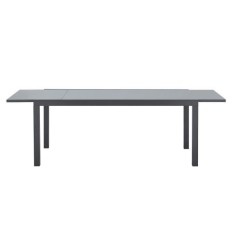 Ensemble repas de jardin 6 a 8 personnes : Table extensible 180-240 cm