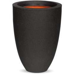 CAPI EUROPE Vase bas SMOOTH NL - 34x46 cm - Noir - 43 L