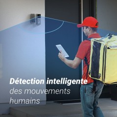 Sonnette vidéo connectée - EZVIZ - HP3 PRO - Panneau solaire argent