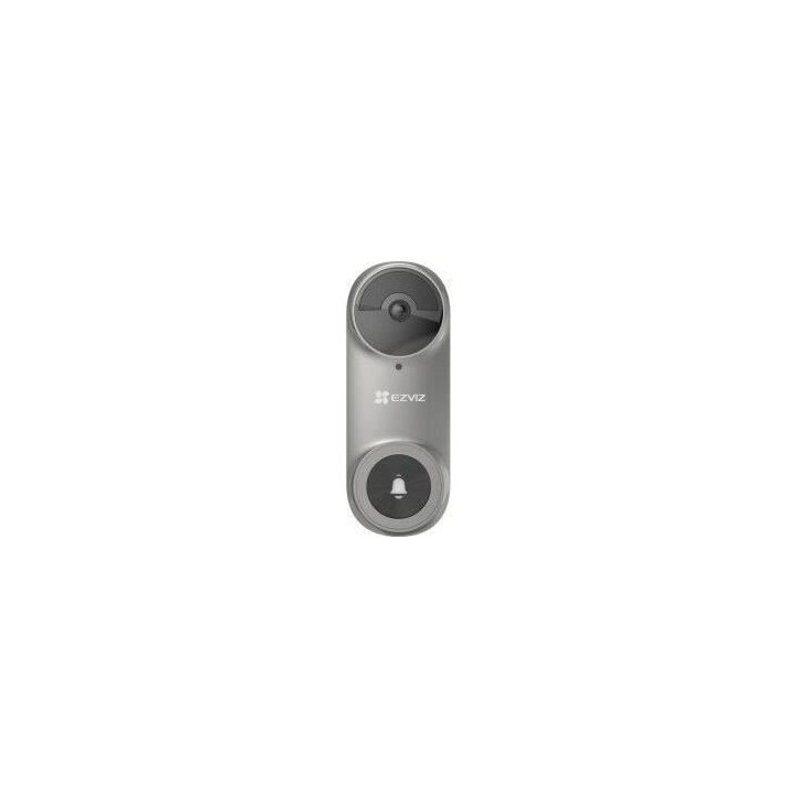 Sonnette vidéo connectée - EZVIZ - DB2 5PM PRO 3K - Sur batterie - Gris Sonnette vidéo connectée - EZVIZ - DB2 5PM PRO 3K - Sur batterie - Gris