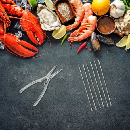Ensemble de 2 ustensiles de cuisine - FACKELMANN - Spécialités Culinaires - Pour crabes et homards