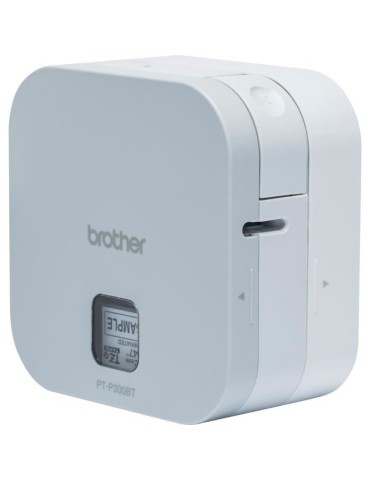 Cube Etiqueteuse Compacte - BROTHER PT-P300BT P-Touch se Connecte Facilement aux Smartphones et Tablettes jusqu'a 12 mm