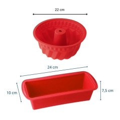 Moule a kougelhopf et moule a cakes en silicone - DR oeTKER - Flexxibe