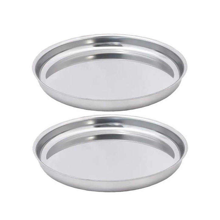 Lot de 2 plateaux pour fruits de mer - FACKELMANN - Spécialités Culinaires - 34,7 cm