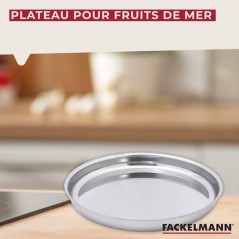 Lot de 2 plateaux pour fruits de mer - FACKELMANN - Spécialités Culi