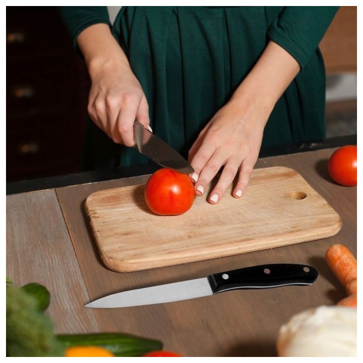 Ensemble de 3 couteaux de cuisine - NIROSTA - 20, 22 et 26 cm Ensemble de 3 couteaux de cuisine - NIROSTA - 20, 22 et 26 cm