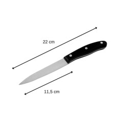 Ensemble de 3 couteaux de cuisine - NIROSTA - 20, 22 et 26 cm