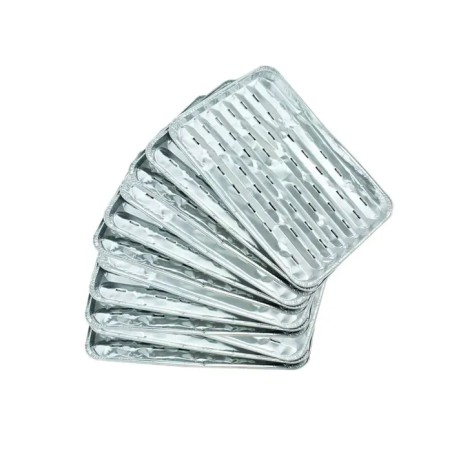 Lot de 20 barquettes - FACKELMANN - Aluminium - 34 x 23 cm