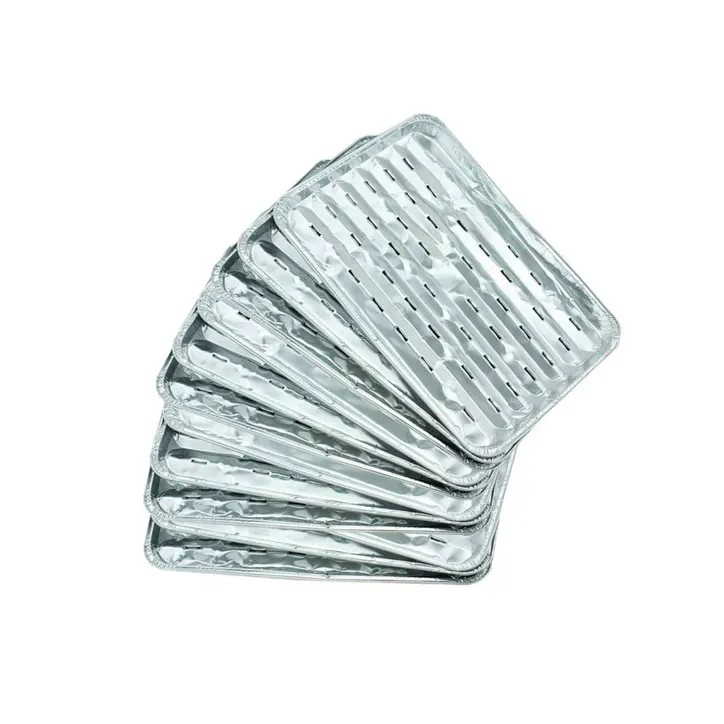 Lot de 20 barquettes - FACKELMANN - Aluminium - 34 x 23 cm Lot de 20 barquettes - FACKELMANN - Aluminium - 34 x 23 cm