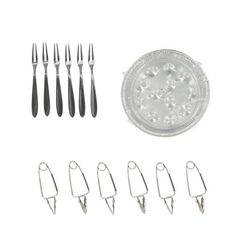 Ensemble spécial escargots - FACKELMANN - 30 pieces