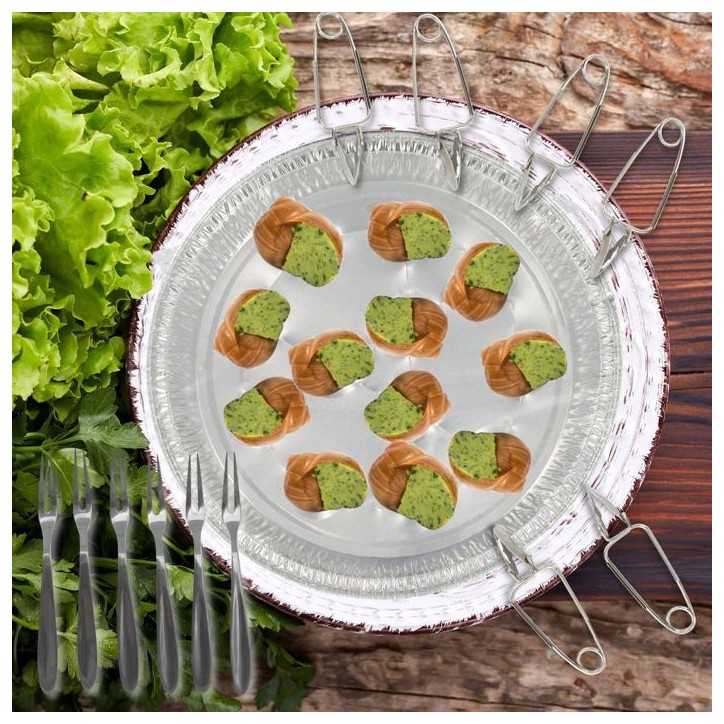 Ensemble spécial escargots - FACKELMANN - 30 pieces Ensemble spécial escargots - FACKELMANN - 30 pieces