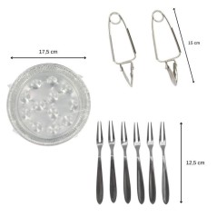 Ensemble spécial escargots - FACKELMANN - 30 pieces