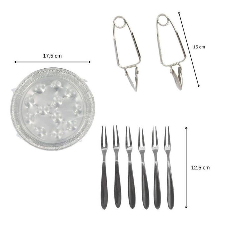 Ensemble spécial escargots - FACKELMANN - 30 pieces Ensemble spécial escargots - FACKELMANN - 30 pieces