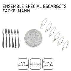 Ensemble spécial escargots - FACKELMANN - 30 pieces