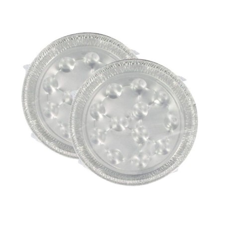 Lot de 2 packs de 10 plats a escargots - FACKELMANN - Aluminium - 17,5