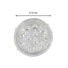 Lot de 2 packs de 10 plats a escargots - FACKELMANN - Aluminium - 17,5