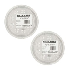 Lot de 2 packs de 10 plats a escargots - FACKELMANN - Aluminium - 17,5