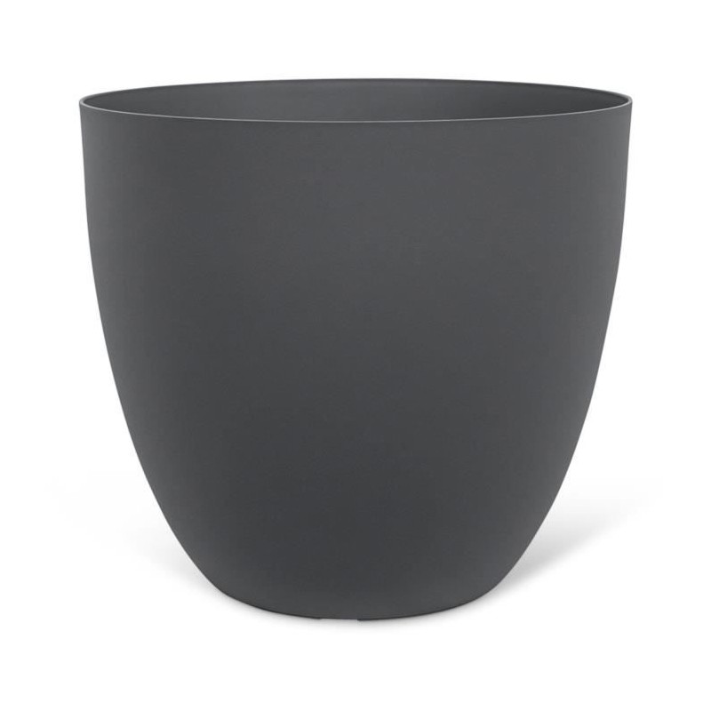Pot de fleurs - GARDEN ID - Phoenix Anthracite - 38 x 34 cm - 100% Rec