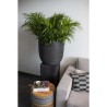 CAPI EUROPE Jardiniere NATURE RIB - 54x52 cm - Noir