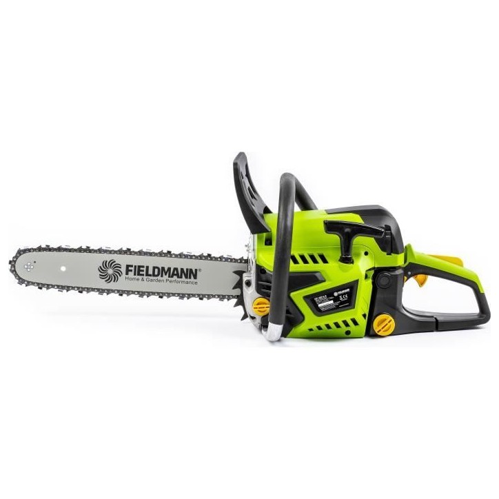 Tronçonneuse thermique - FIELDMANN - 45cc - Guide 40 cm - Maintenance facile