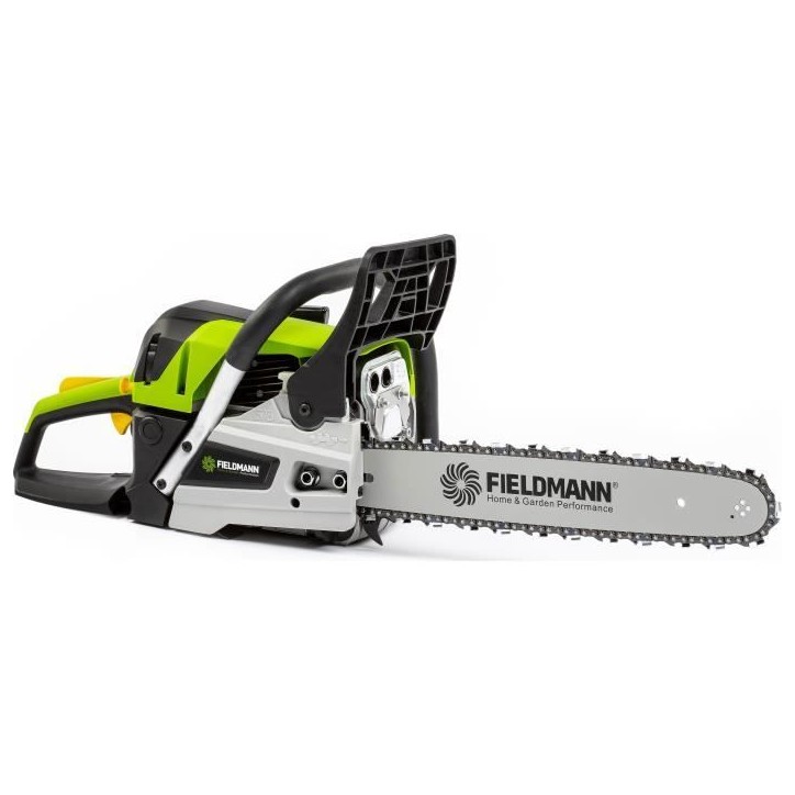 Tronçonneuse thermique - FIELDMANN - 45cc - Guide 40 cm - Maintenance facile