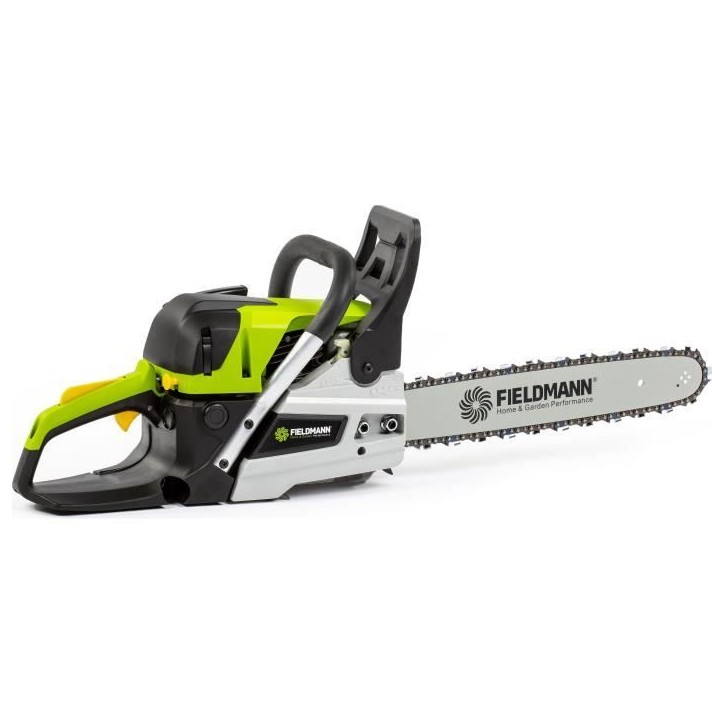 Tronçonneuse thermique - FIELDMANN - 45cc - Guide 40 cm - Maintenance facile