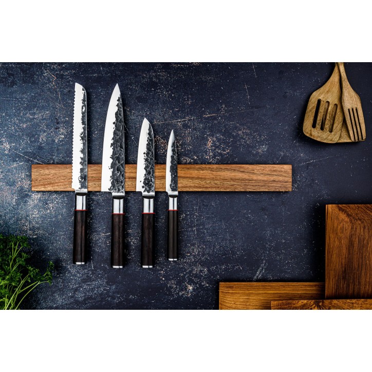 Couteau a ménager - FORGED - SEBRA - Acier japonais 440C - Manche en bois Dalbergia - L 12,5 cm