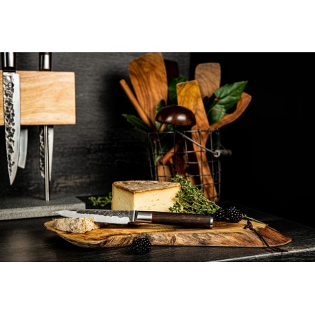 Couteau a ménager - FORGED - SEBRA - Acier japonais 440C - Manche en bois Dalbergia - L 12,5 cm