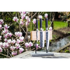 Set couteaux - FORGED - BRUTE - Acier Japonais 440c - Manche en bois D