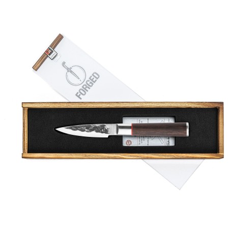 Couteau a légumes - FORGED - SEBRA - Acier japonais 440C - Manche en bois Dalbergia - L 8,5 cm