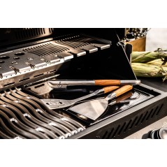Spatule plancha - FORGED - CHURRASCO - Acier inoxydable S - 34,5 x 16,5 x 4,55 cm
