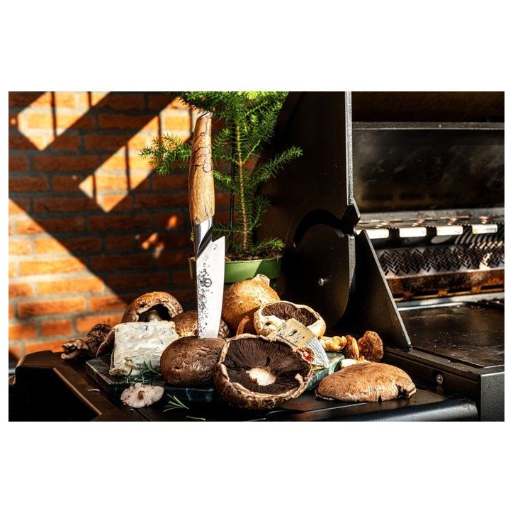 Couteau du chef - FORGED - KATAI - Acier VG10 - Manche en bois de racine - L 16 cm