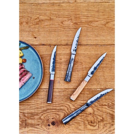 Couteau du chef - FORGED - SEBRA - Acier japonais 440C - Manche en boi