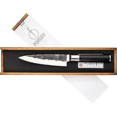 Couteau du chef - FORGED - SEBRA - Acier japonais 440C - Manche en bois Dalbergia - L 16 cm