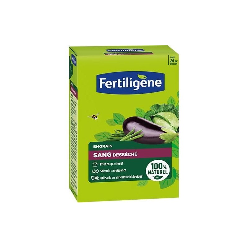 Sang desséché UAB - FERTILIGENE - FSAN12 - 1,2 kg - Effet coup de fo