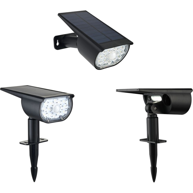 Spot solaire a planter - GALIX - G2603 - 300 Lumens Double éclairage