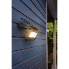 Spot solaire mural - GALIX - G2610 - Tres éclairant - Détecteur de présence - 1200 Lumens