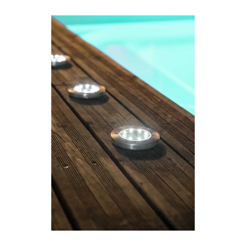 Spot encastrable - GALIX - G4525 - Inox 8 LED SMD