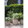 CAPI EUROPE Pot de fleurs boule WASTE RIB NL - 35x34 cm - Terrazzo bei