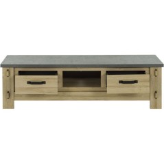 Meuble TV BROCELIANDE – Finition Chene Clair – 172 × 50 × 49 cm