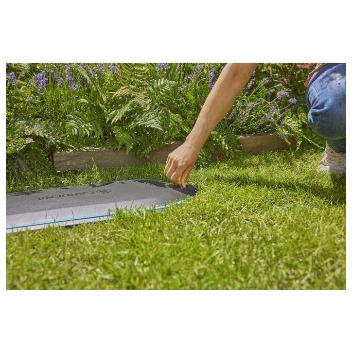 Dévidoir automatique enterré - GARDENA - RollUp M - Enroulement automatique - Couvercle amovible - Verrouillage sécurisé - T